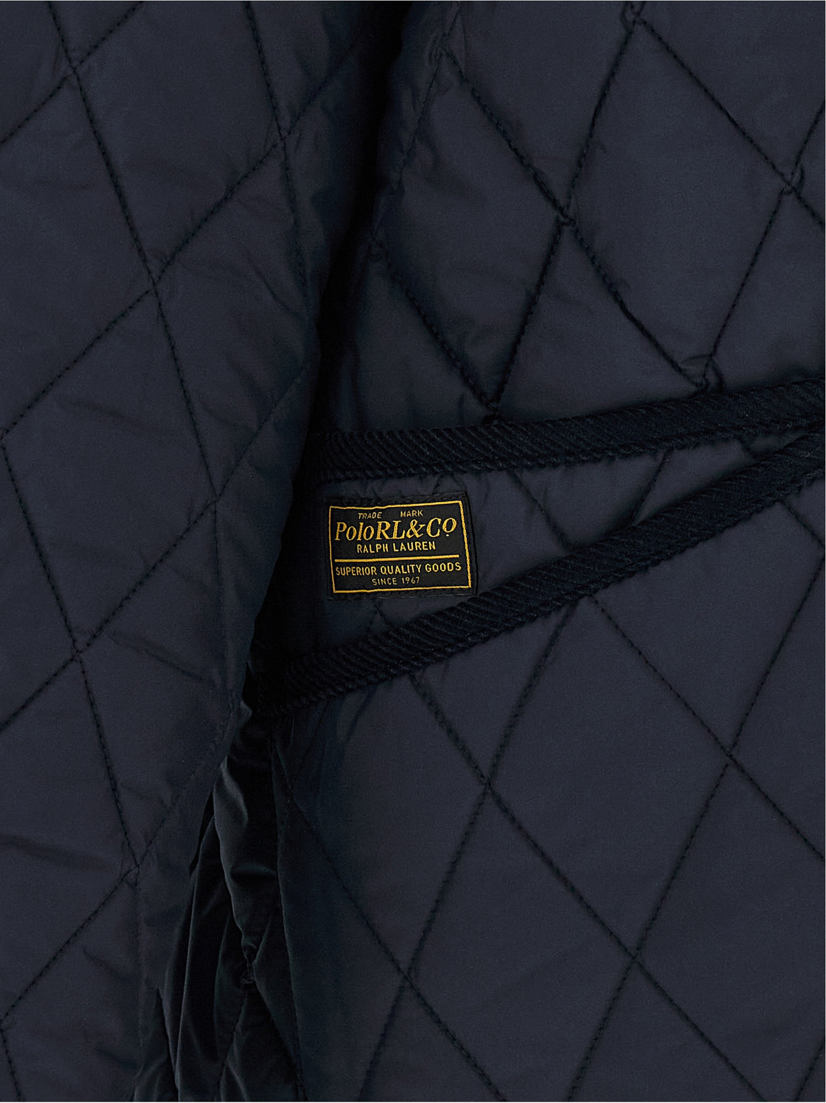 Polo Ralph Lauren Blaue Polyester-Langjacke