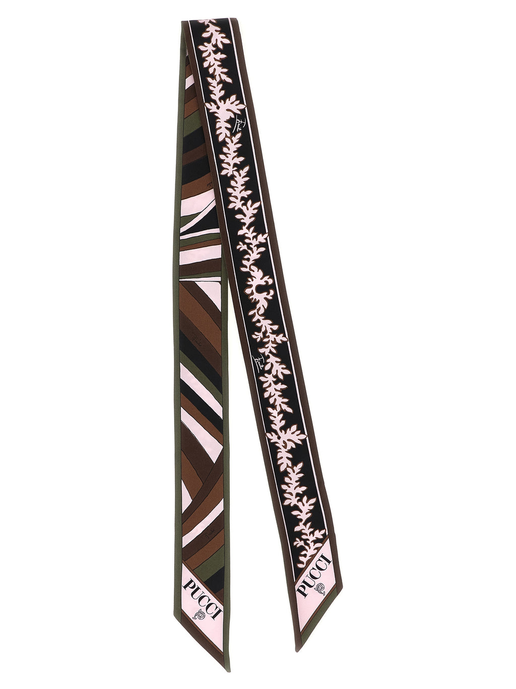 Emilio Pucci Mehrfarbiger Seidenfoulard