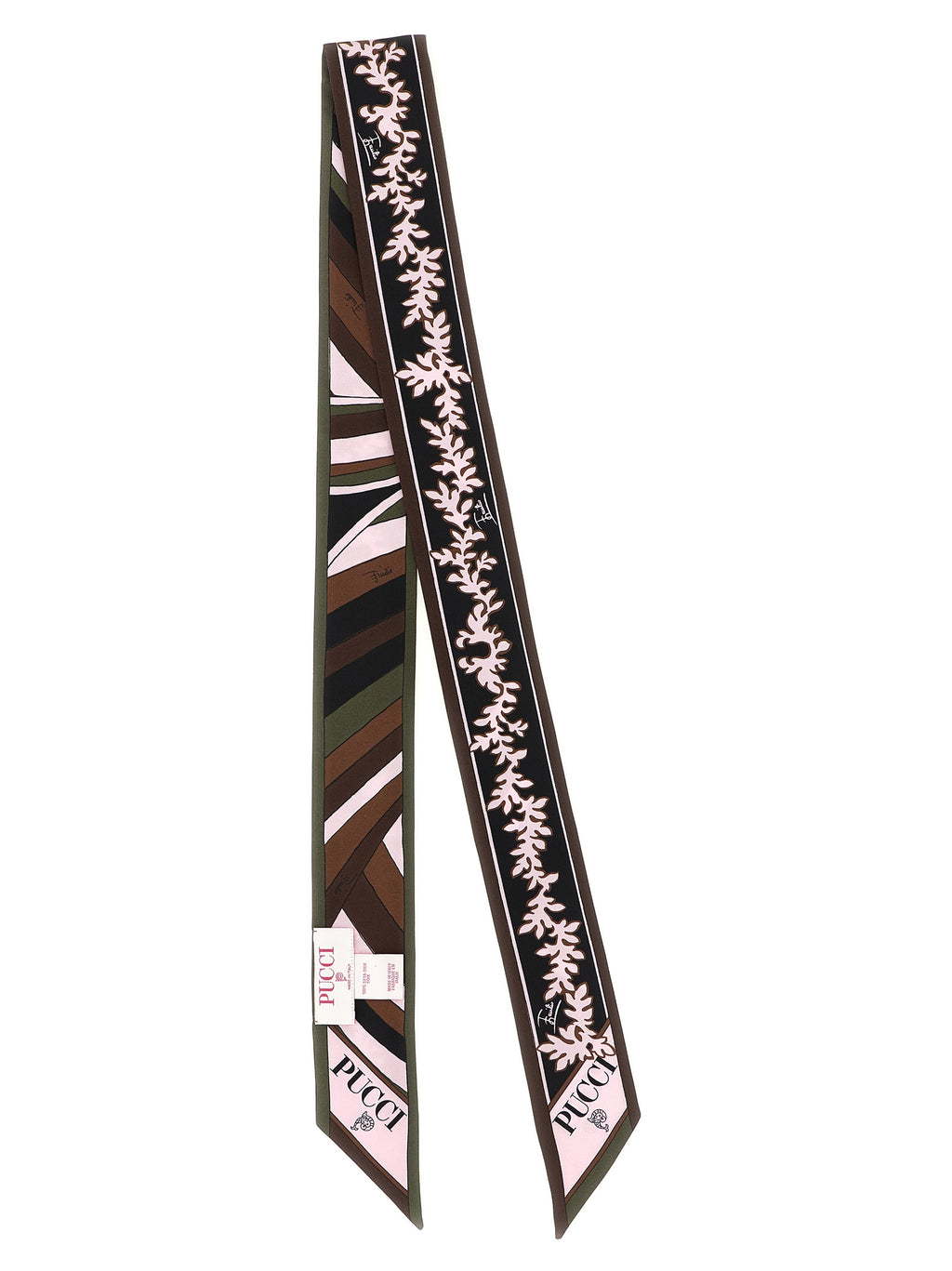 Emilio Pucci Mehrfarbiger Seidenfoulard