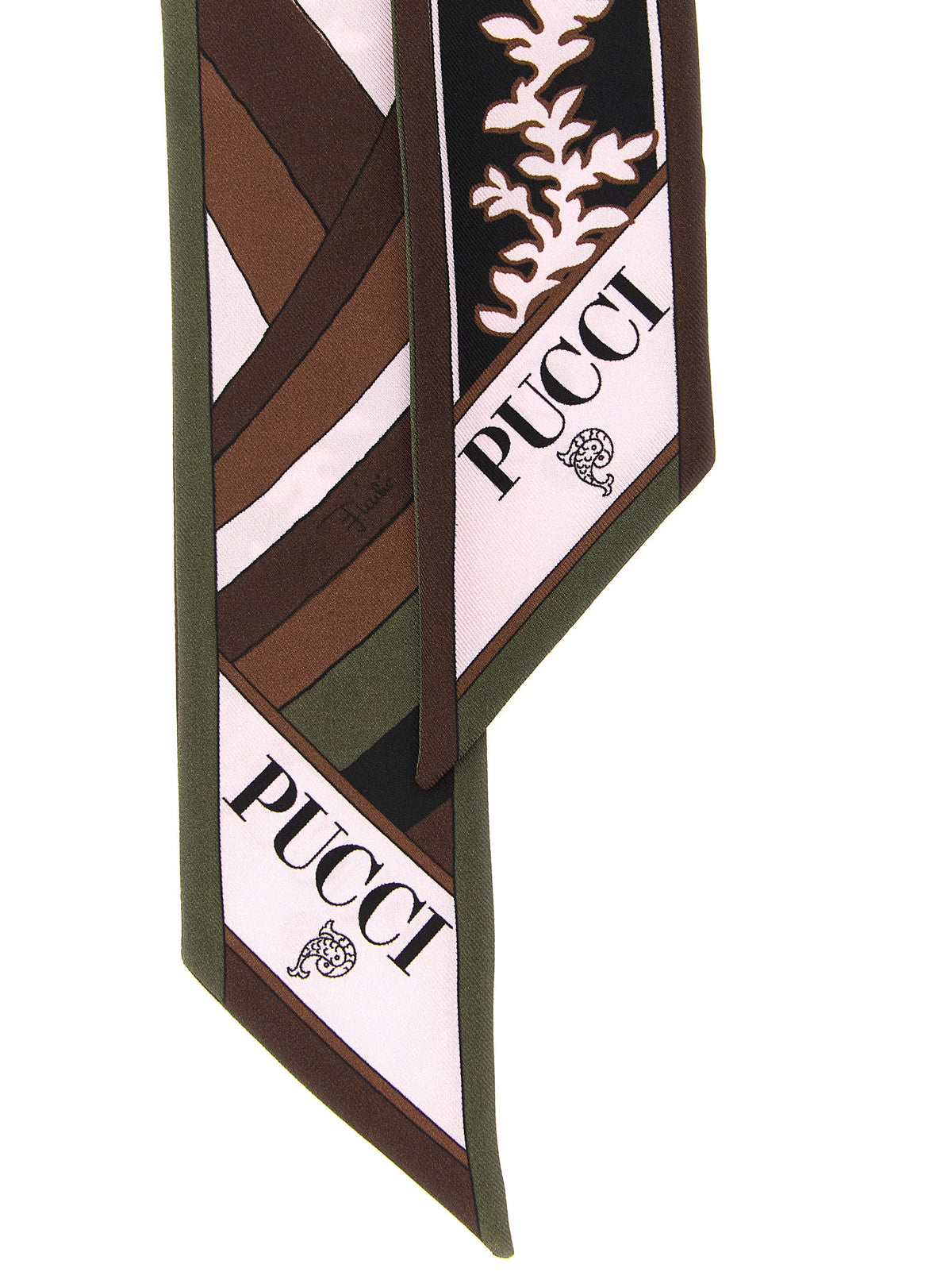 Emilio Pucci Mehrfarbiger Seidenfoulard