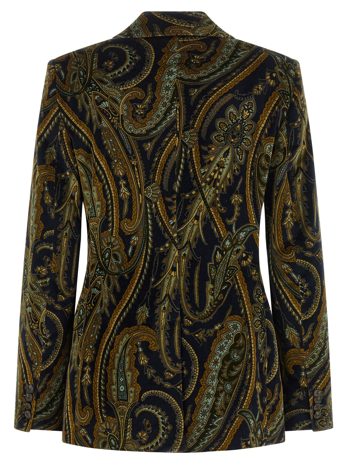 Etro Blauer Baumwollblazer