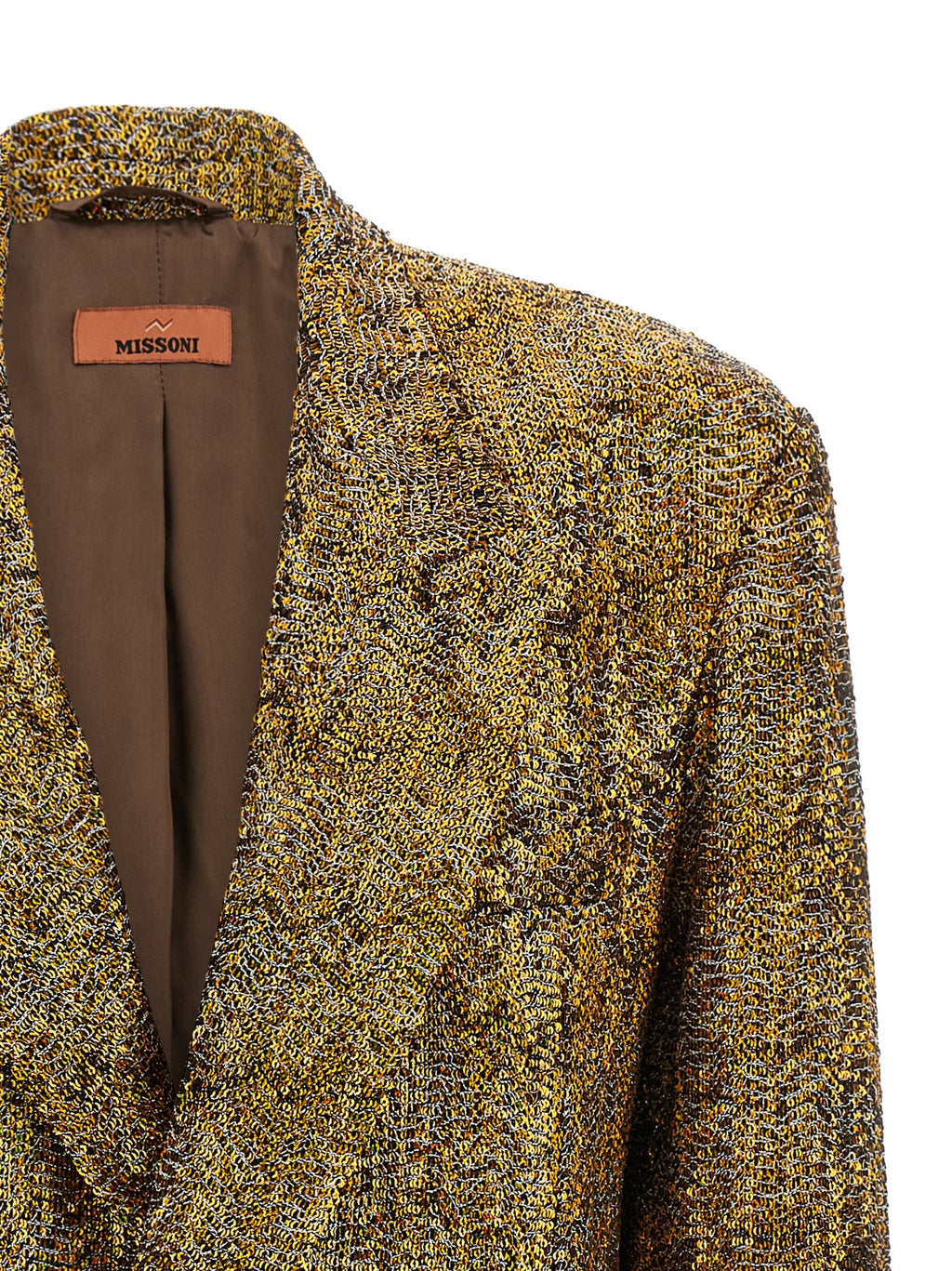 Missoni Gold Polyester Blazer