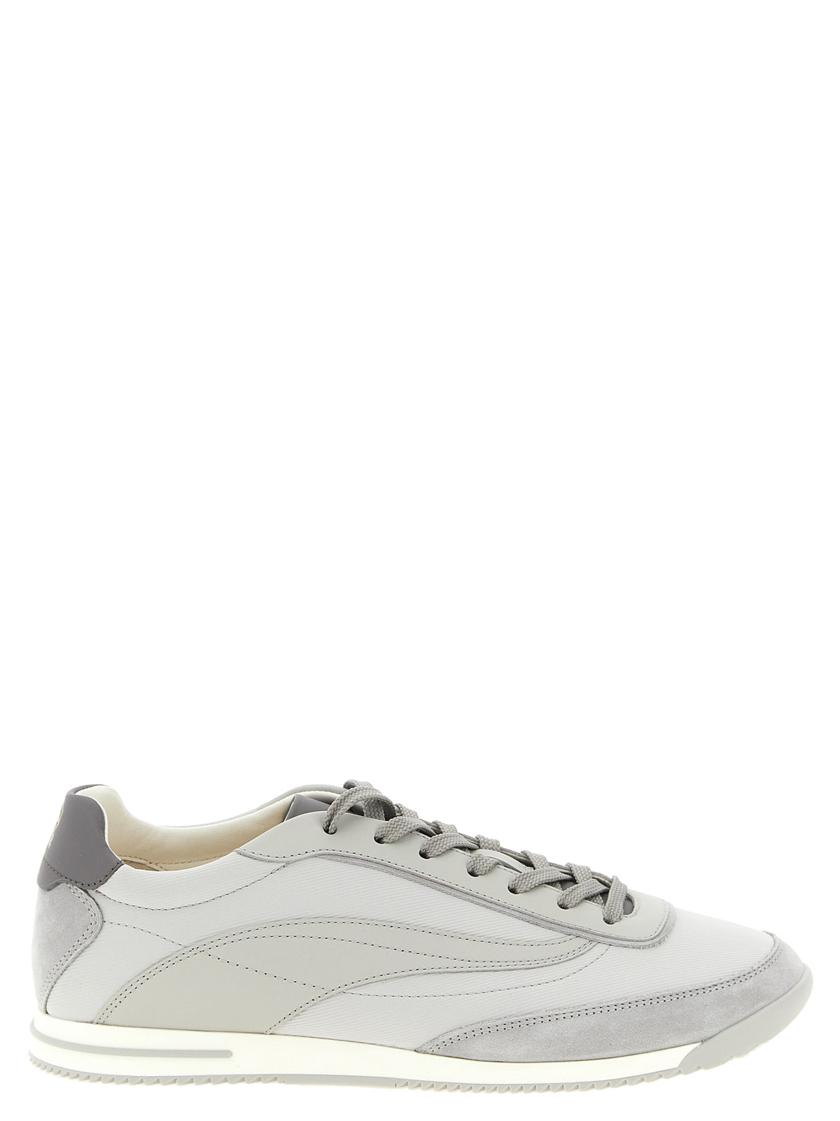 Brunello Cucinelli Grau Polyethylen Low-Top-Sneaker