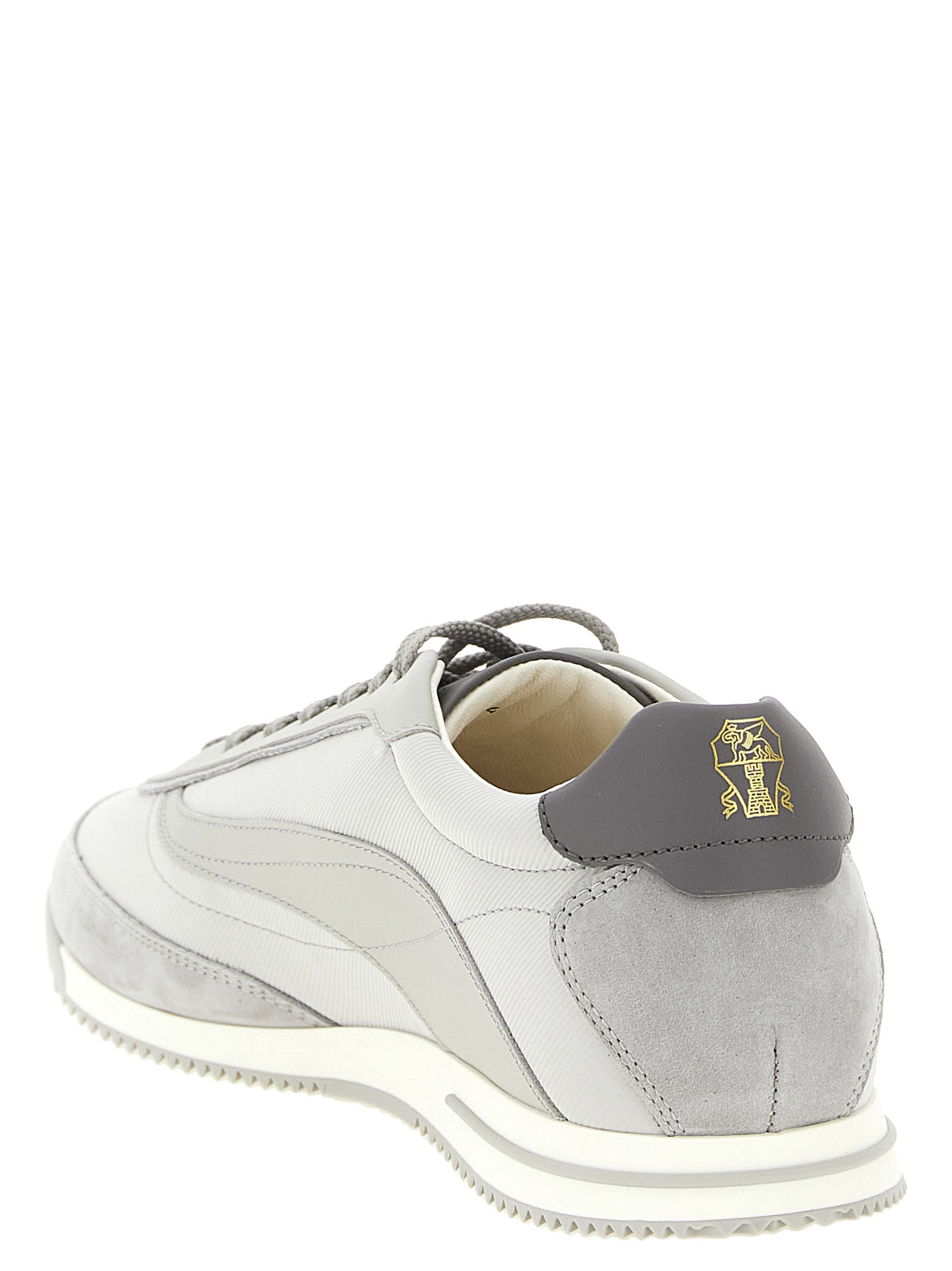 Brunello Cucinelli Grau Polyethylen Low-Top-Sneaker
