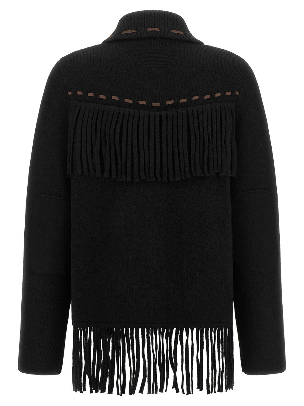 Guest in Residence Black Wool Full-Length Jacket