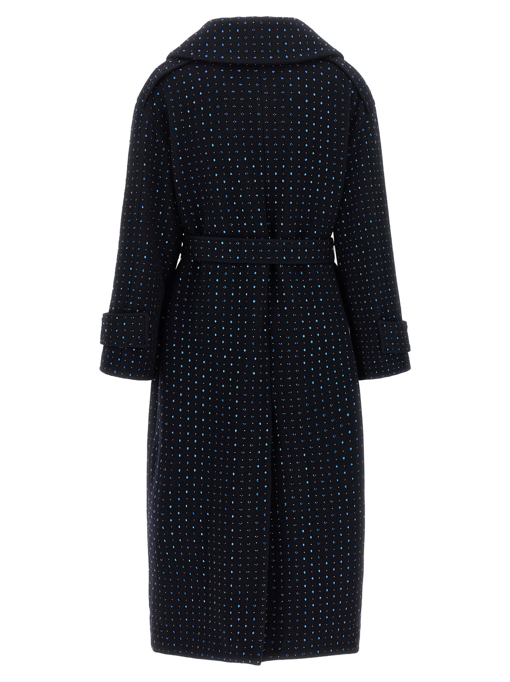 PINKO Blue Wool Coat