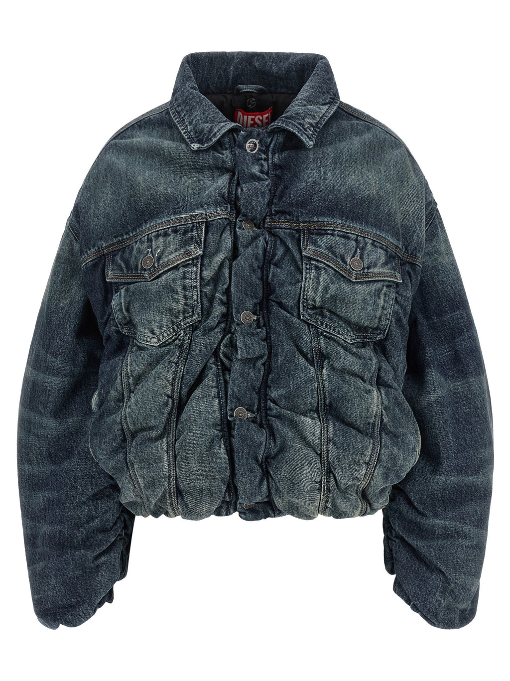 Diesel Jeansjacke aus blauer Baumwolle