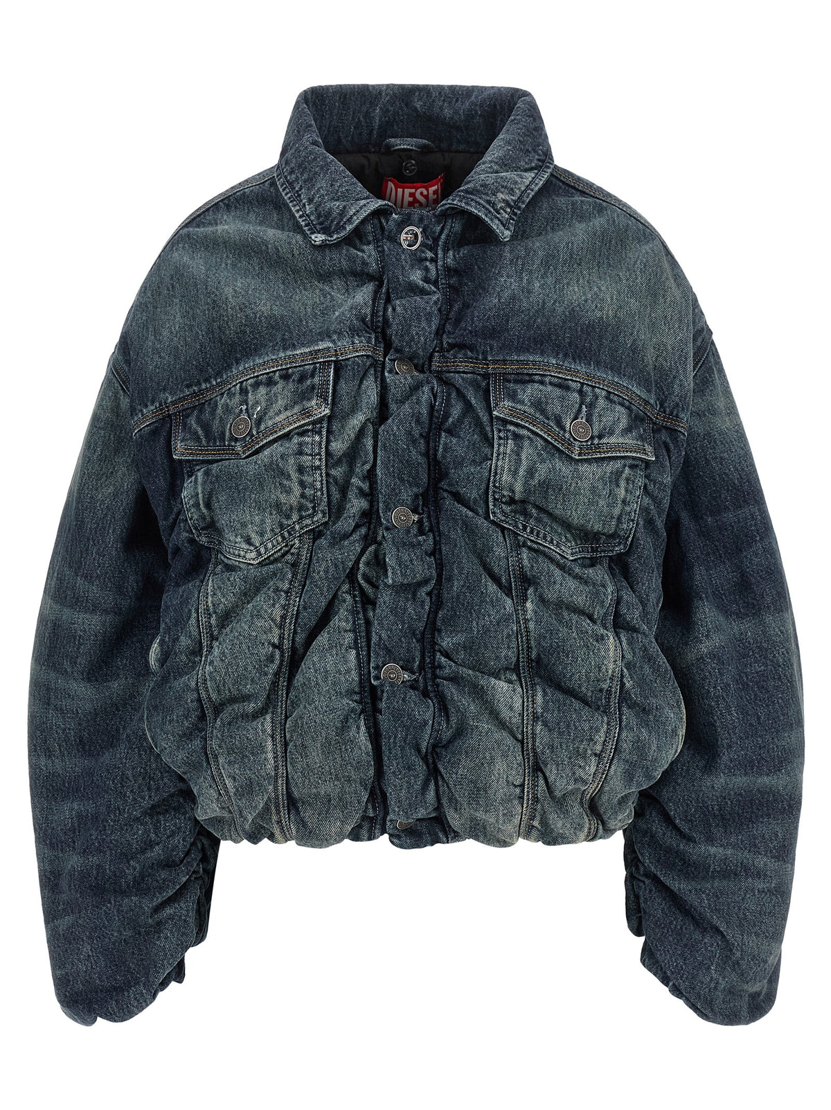 Diesel Jeansjacke aus blauer Baumwolle