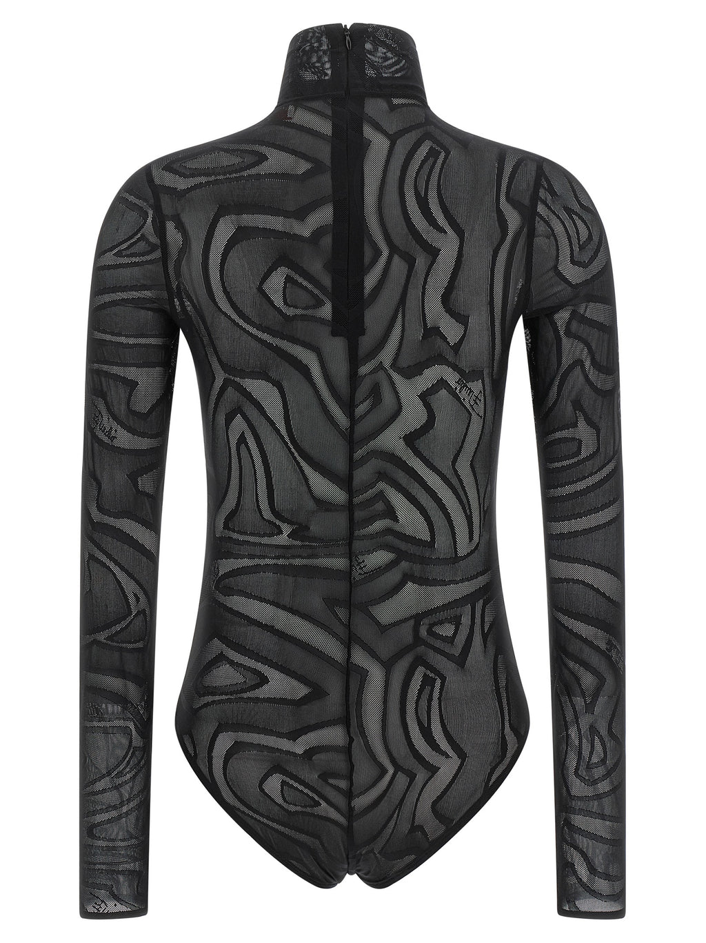 Emilio Pucci Black Polyamide Bodysuit
