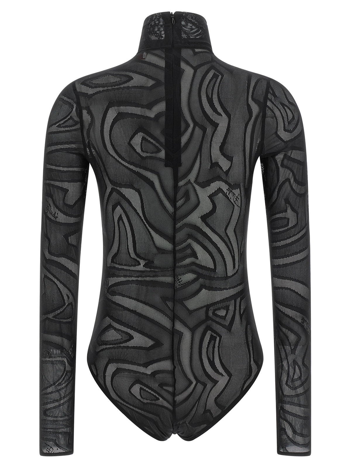 Emilio Pucci Black Polyamide Bodysuit