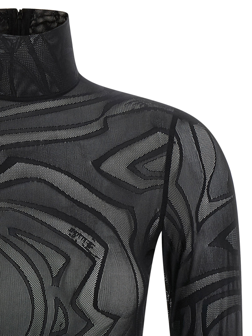 Emilio Pucci Black Polyamide Bodysuit