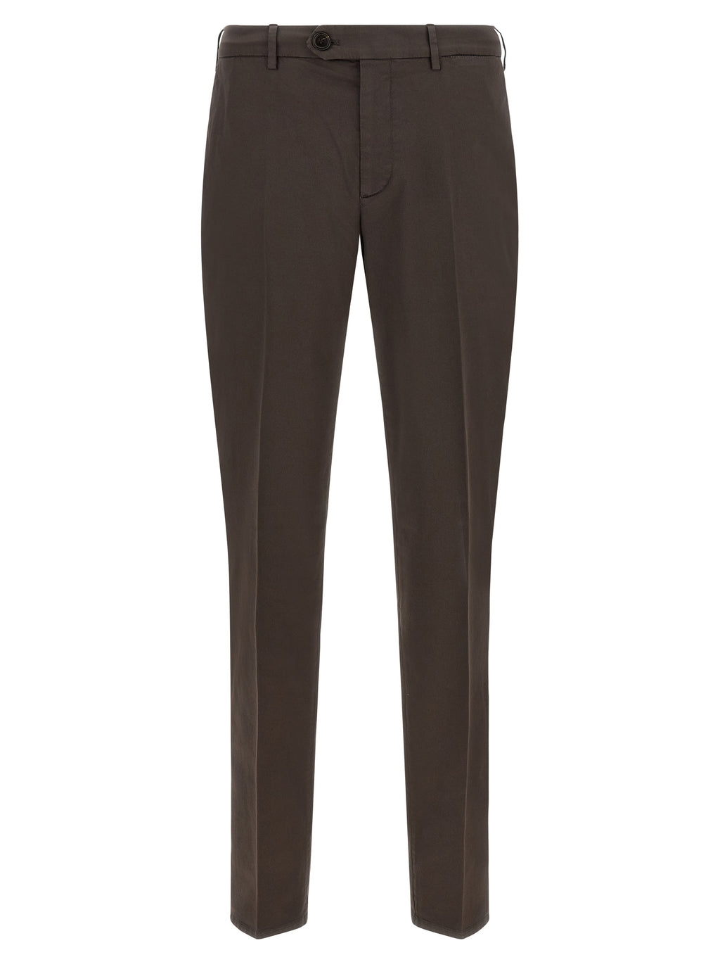 Brunello Cucinelli Brown Cotton Casual Pants
