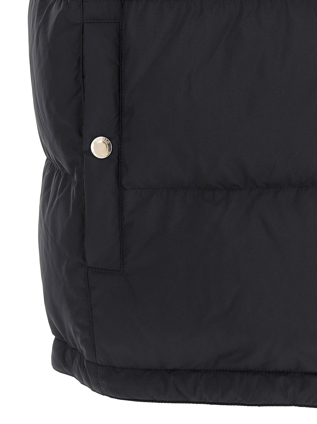Brunello Cucinelli ärmellose Jacke aus blauem Polyester