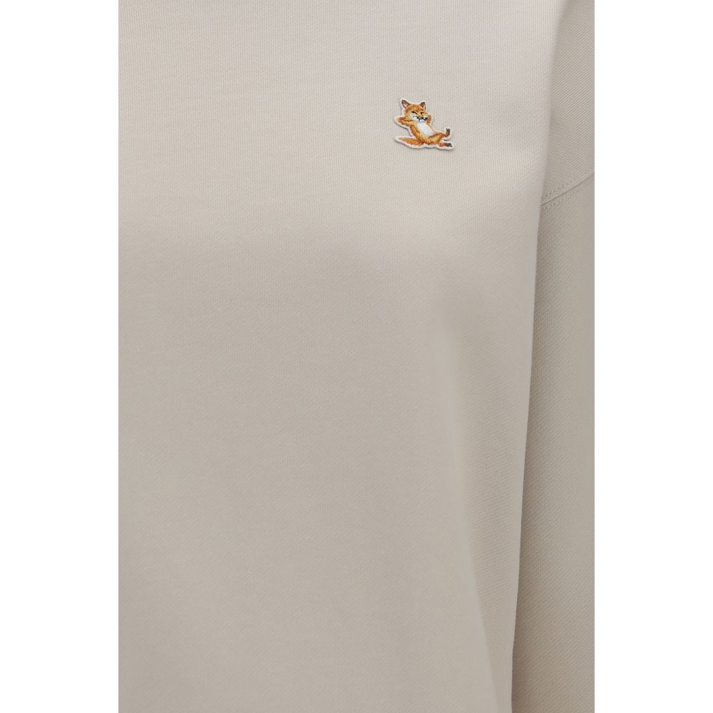 Maison Kitsuné Beiges Baumwoll-Sweatshirt