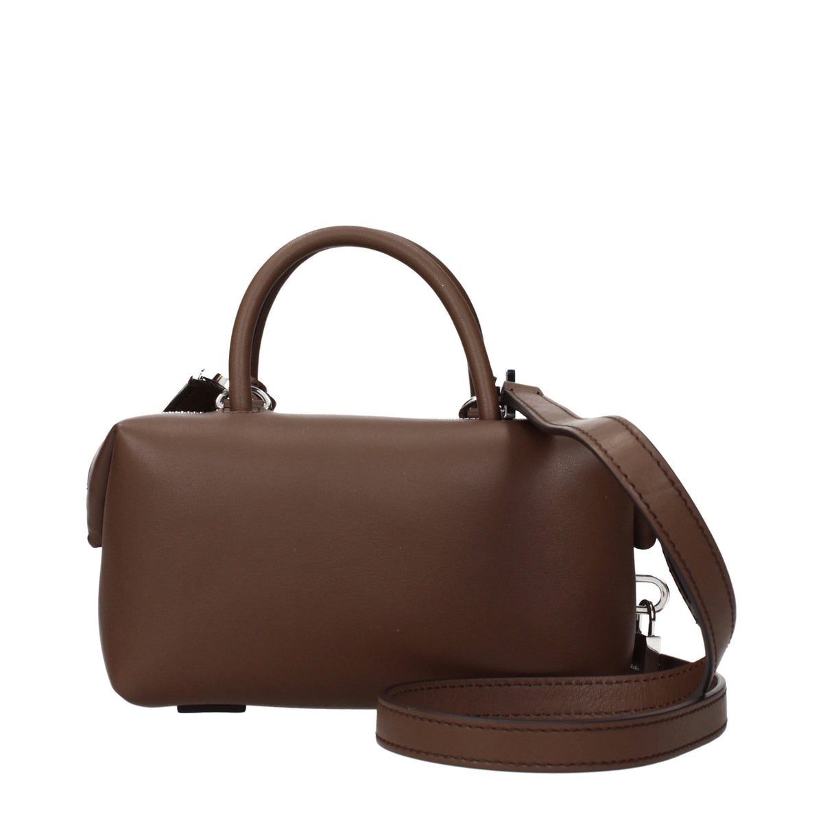 Max Mara Braune Lederhandtasche