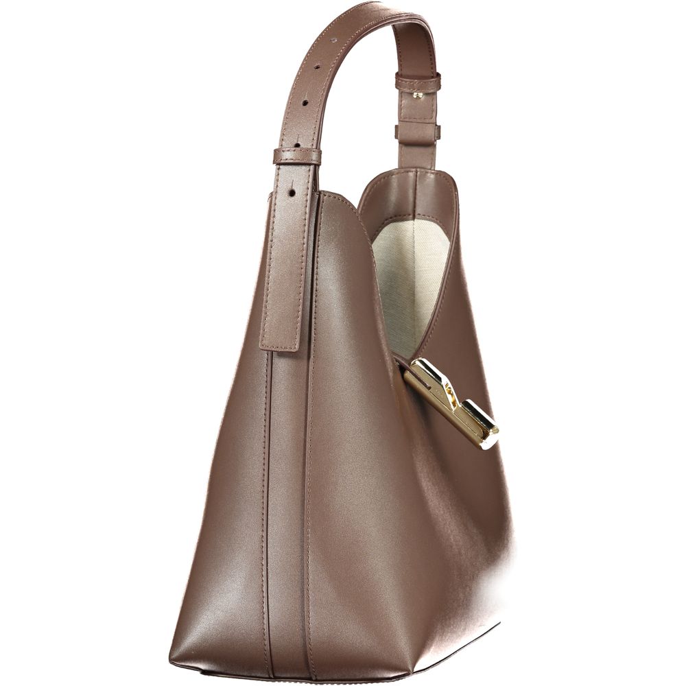 Furla Brown Leather Handbag