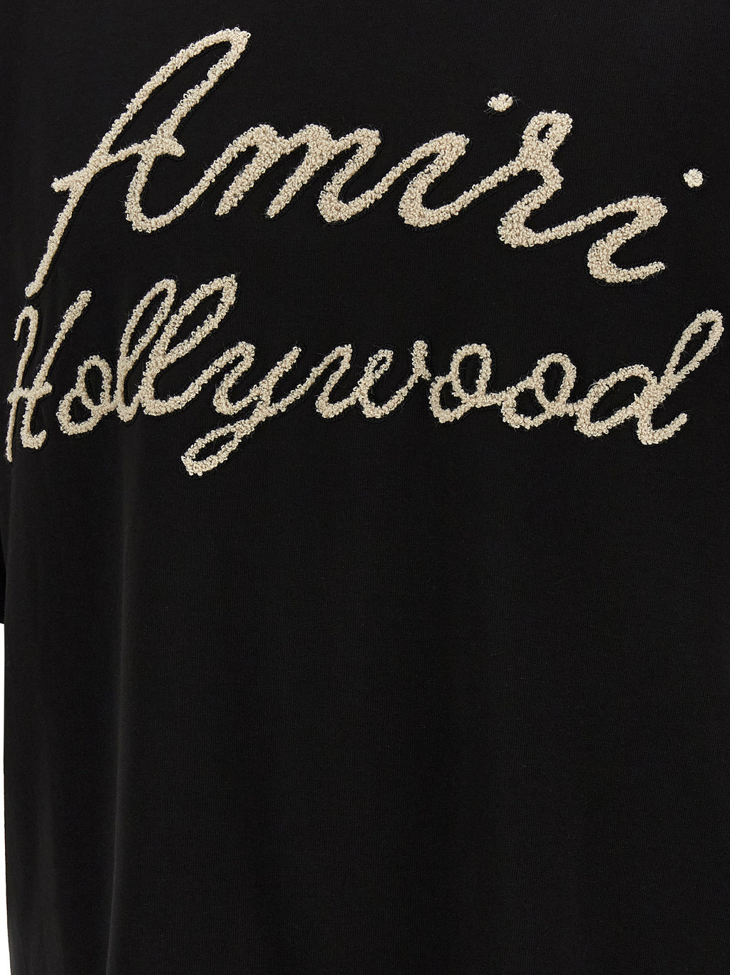 Amiri Black Cotton T-Shirt