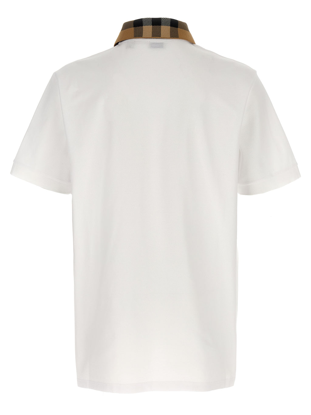 Polo Burberry en coton blanc