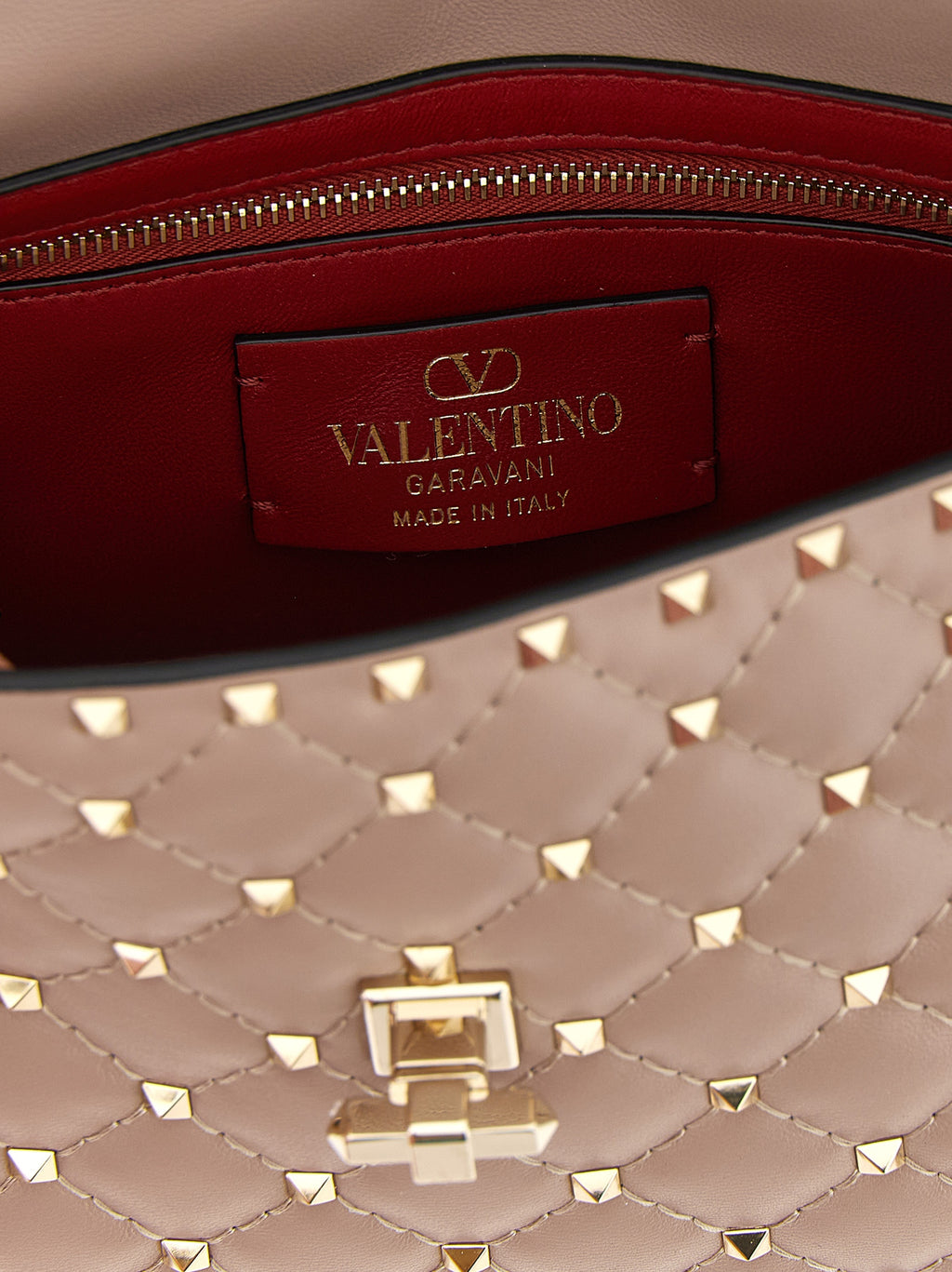 Valentino Garavani Schultertasche aus mehrfarbigem Lammleder