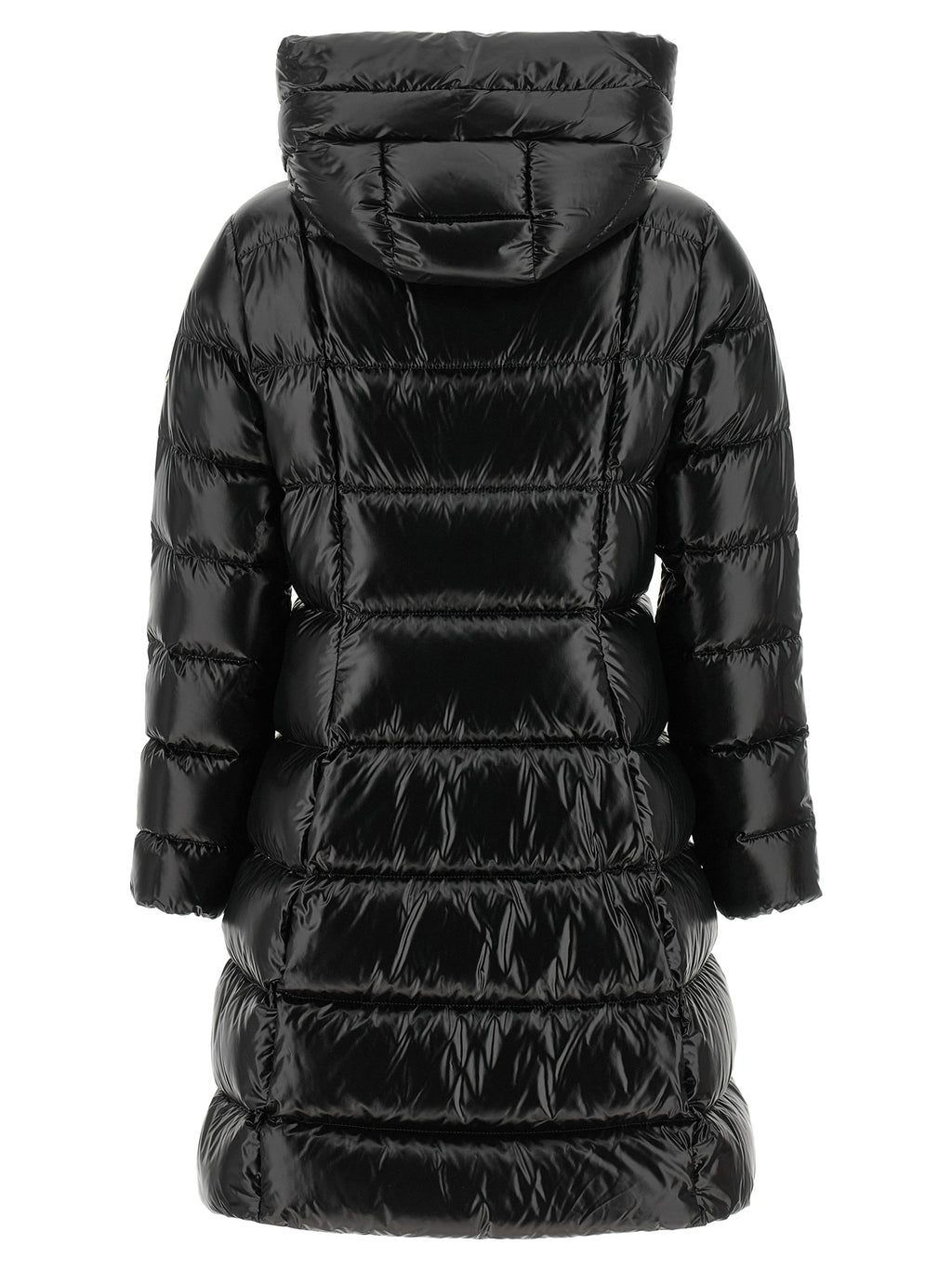 Moncler Black Polyamide Full-Length Jacket