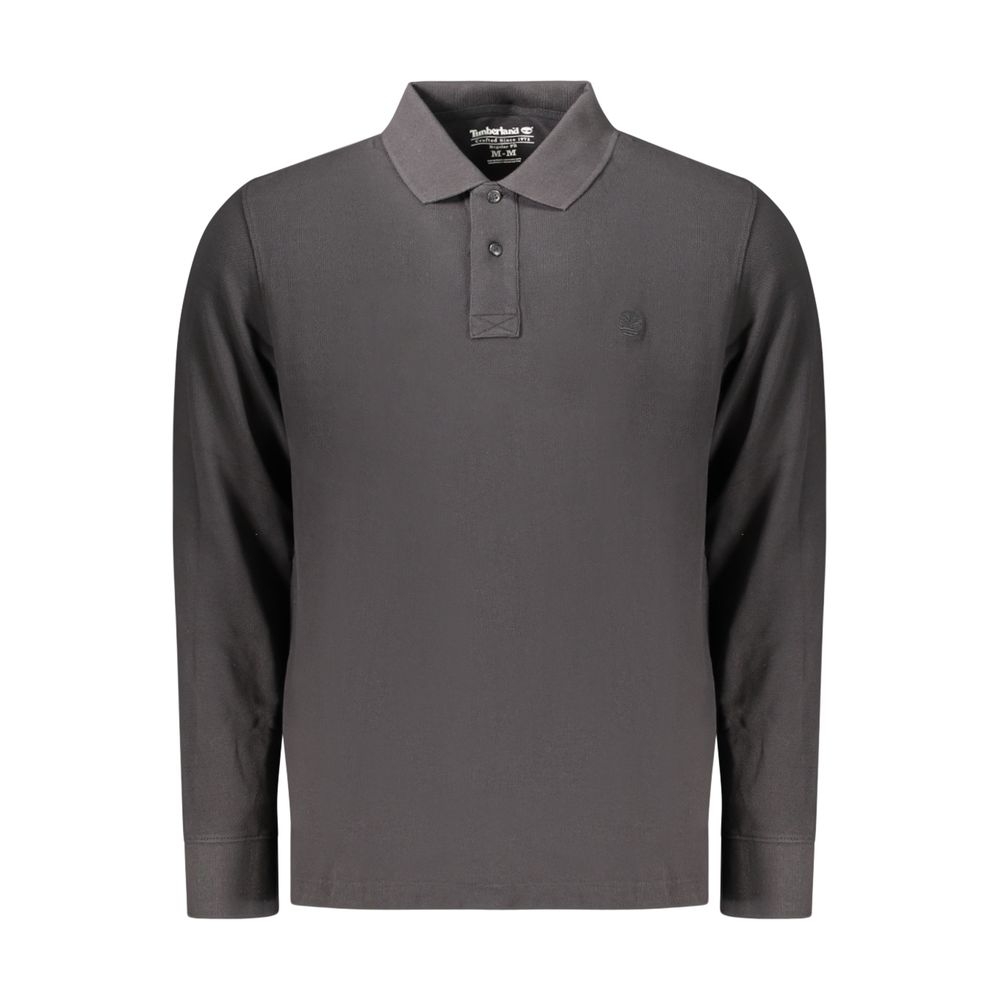 Polo Timberland en coton noir