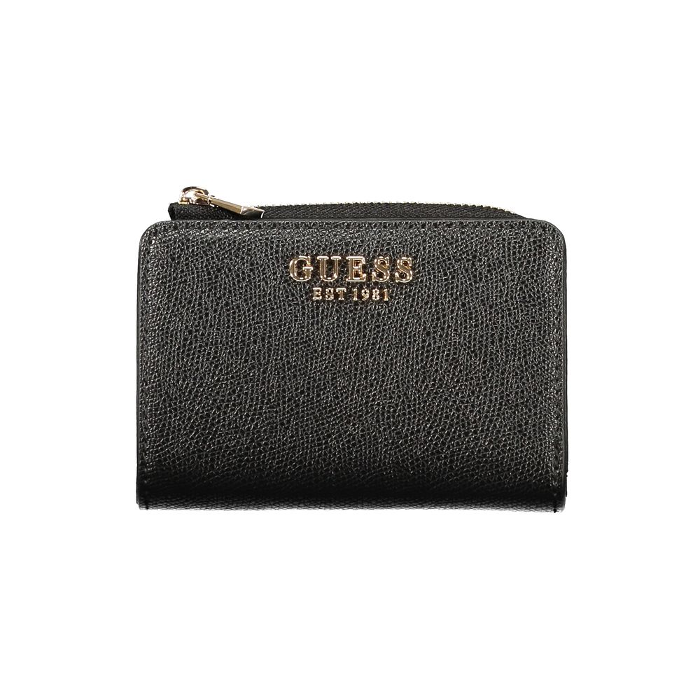 Guess Jeans Geldbörse aus schwarzem Polyethylen