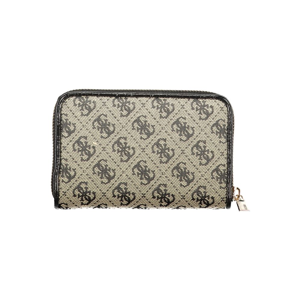 Guess Jeans Nero Polyester Women's Wallet