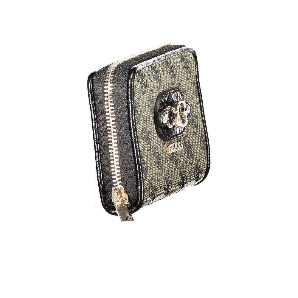 Guess Jeans Nero Polyester Women's Wallet