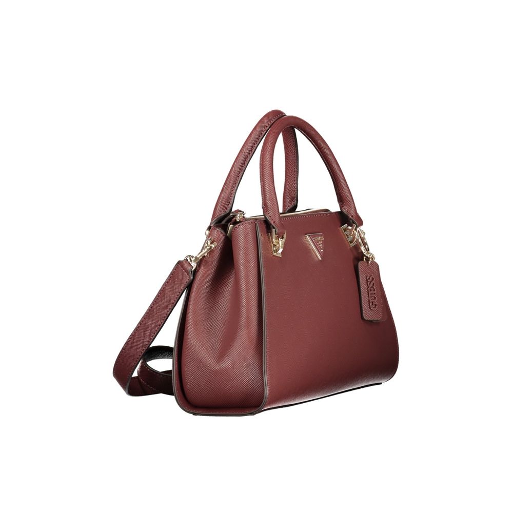Guess Jeans Braune Handtasche aus Polyethylen