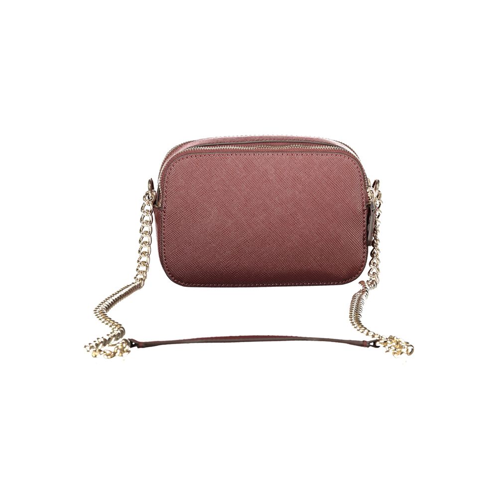 Guess Jeans Braune Handtasche aus Polyethylen