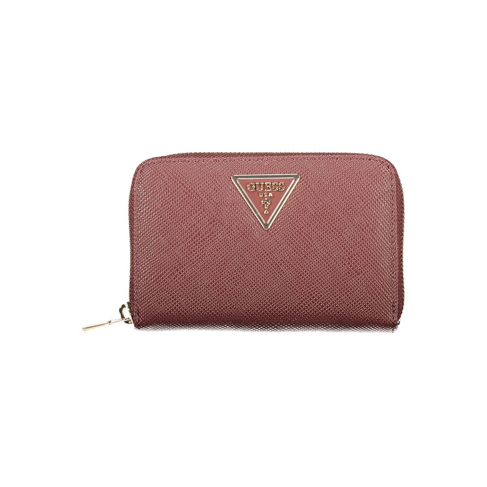Braune Polyethylen-Geldbörse von Guess Jeans
