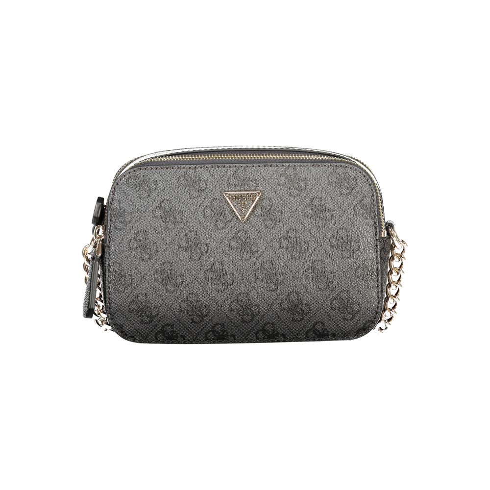 Guess Jeans Schwarze Handtasche aus Polyethylen