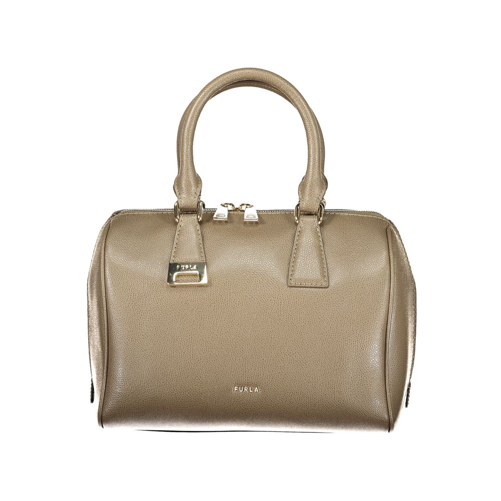 Damenhandtasche aus grünem Leder von Furla