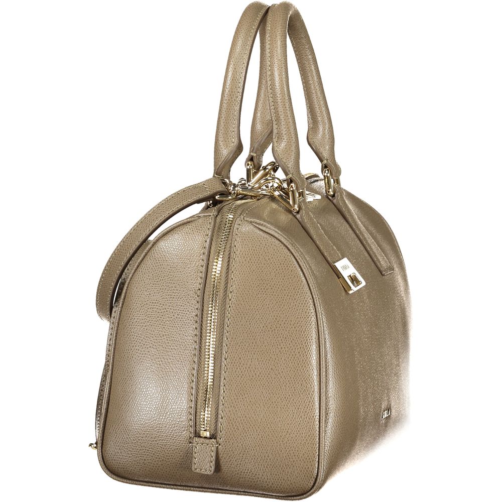 Damenhandtasche aus grünem Leder von Furla