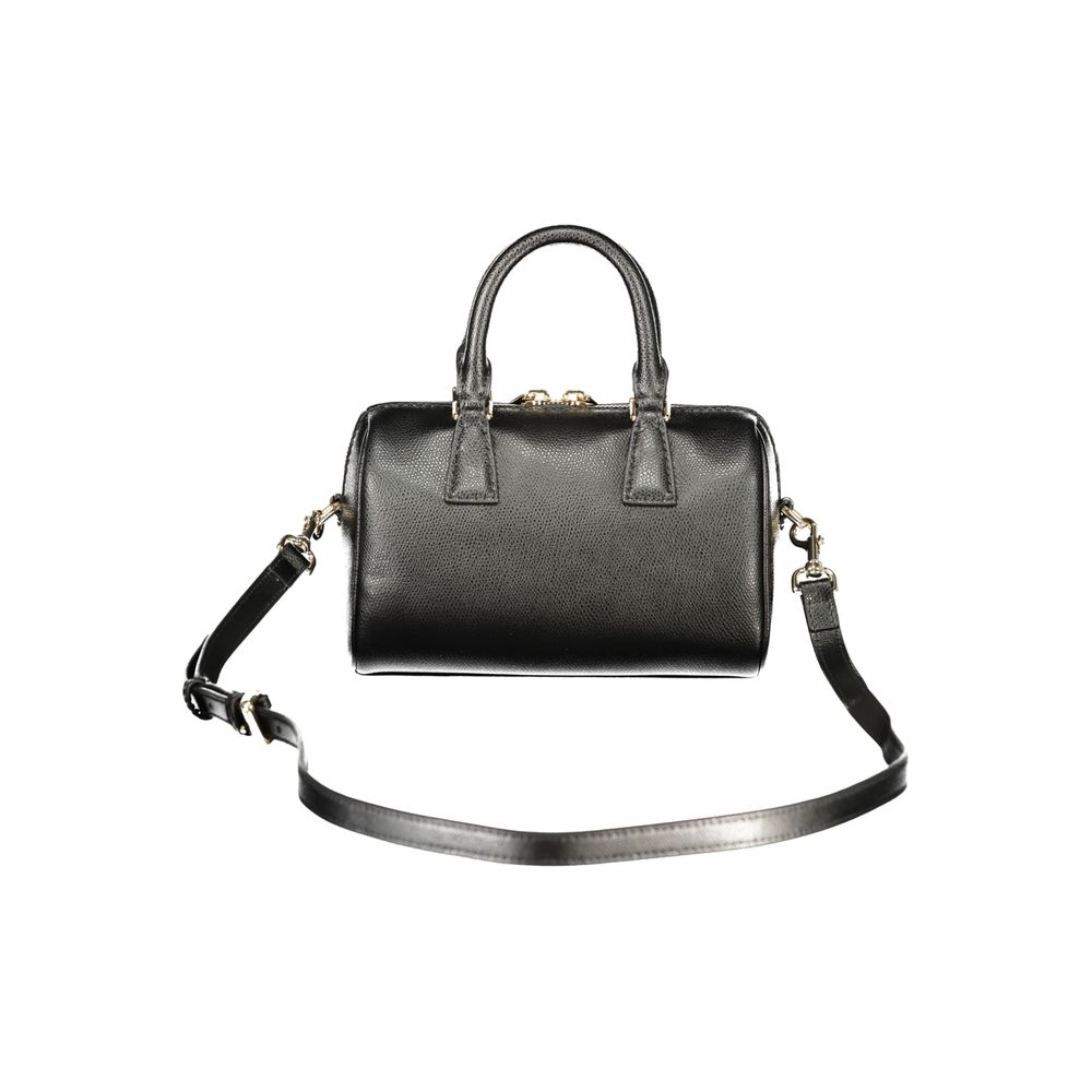 Furla Damenhandtasche aus schwarzem Leder