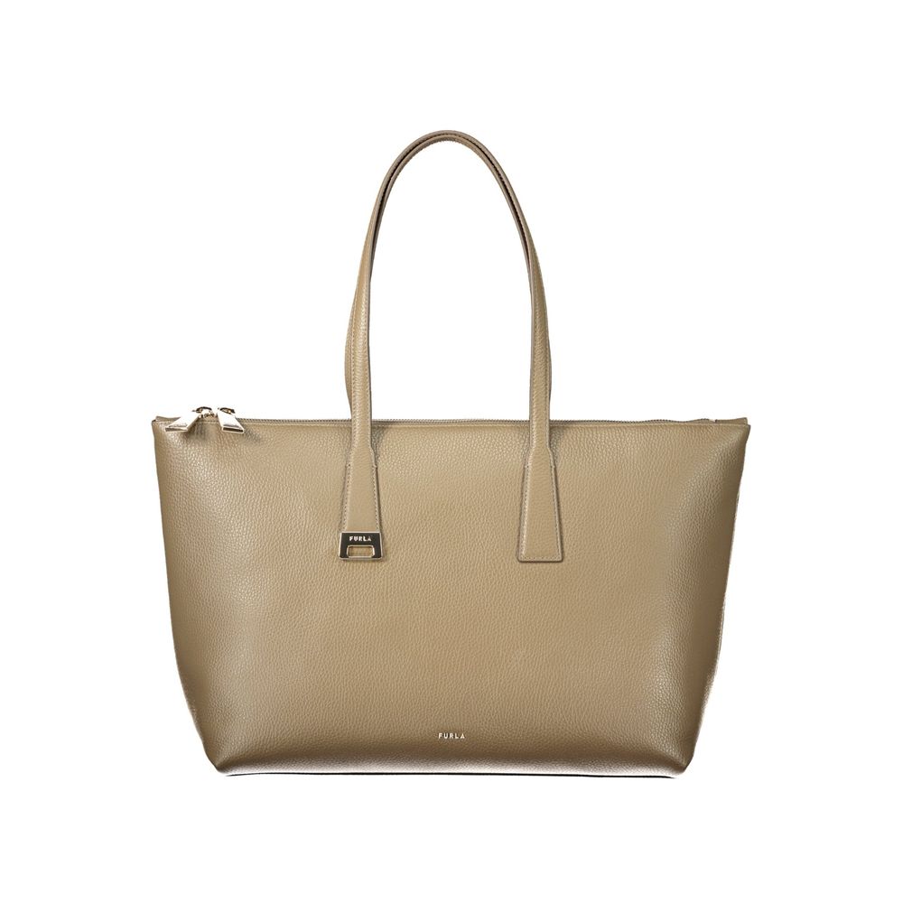 Damentasche aus grünem Leder von Furla