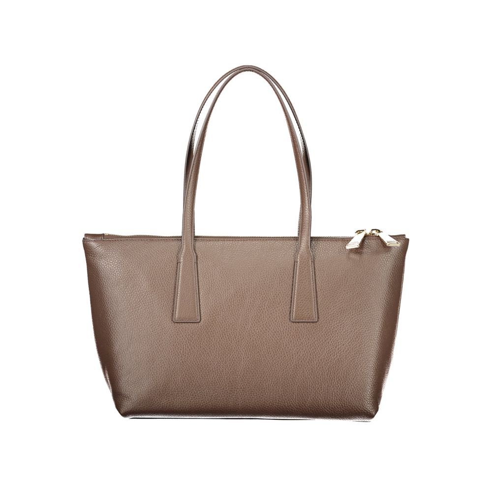 Braune Furla-Ledertasche für Damen