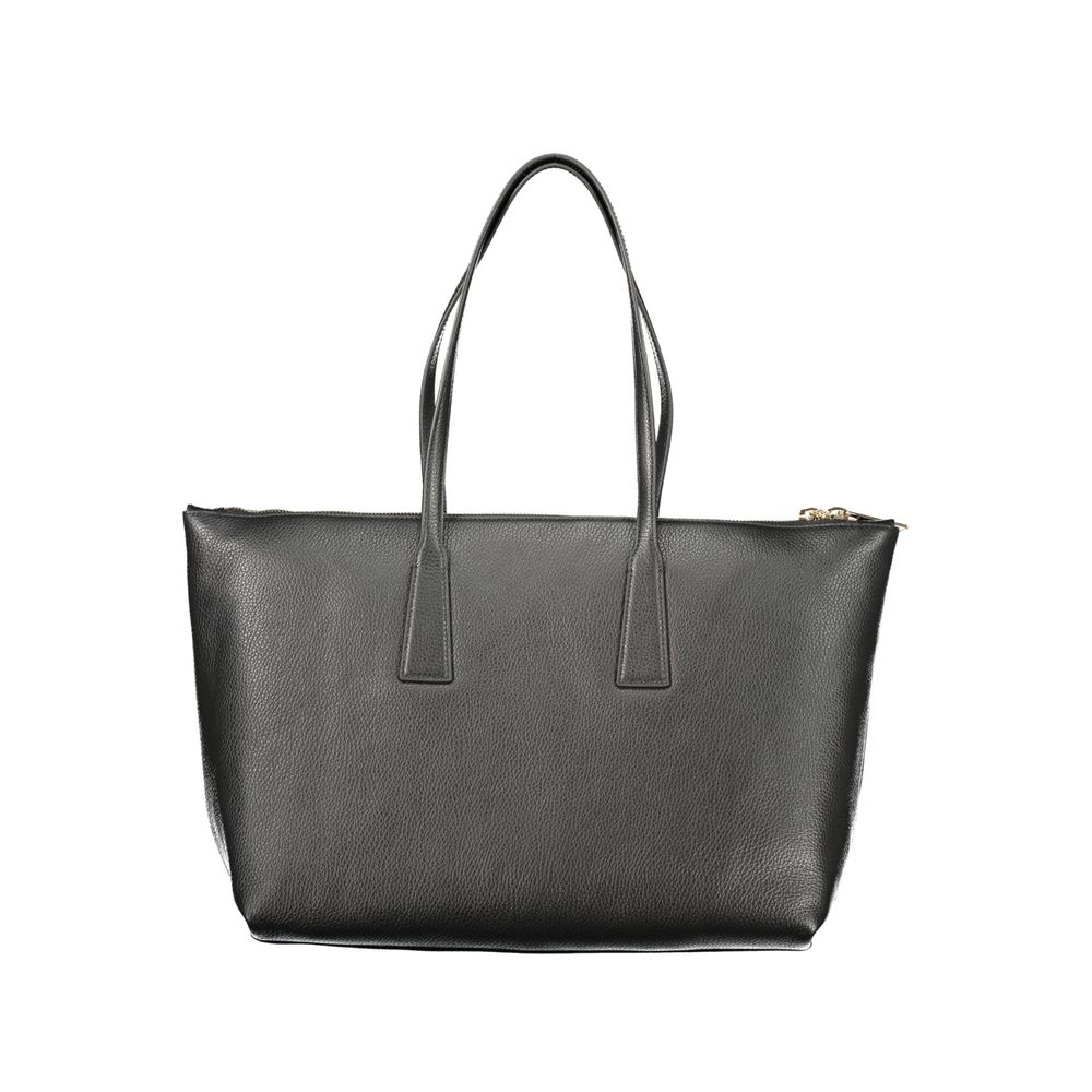 Schwarze Furla-Damentasche aus Leder