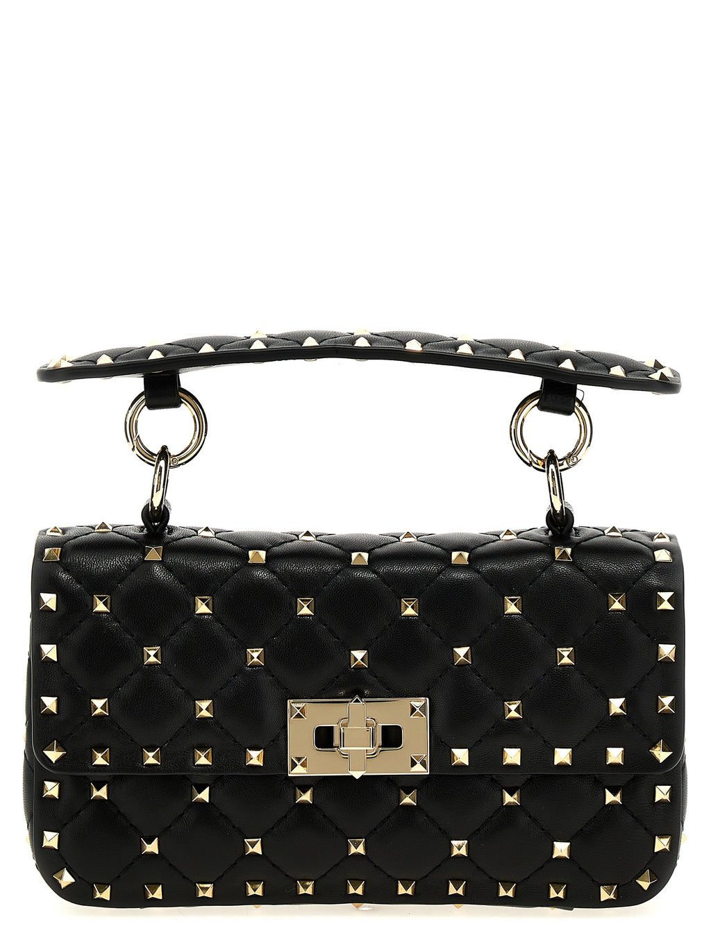 Valentino Garavani Handtasche aus schwarzem Lammleder