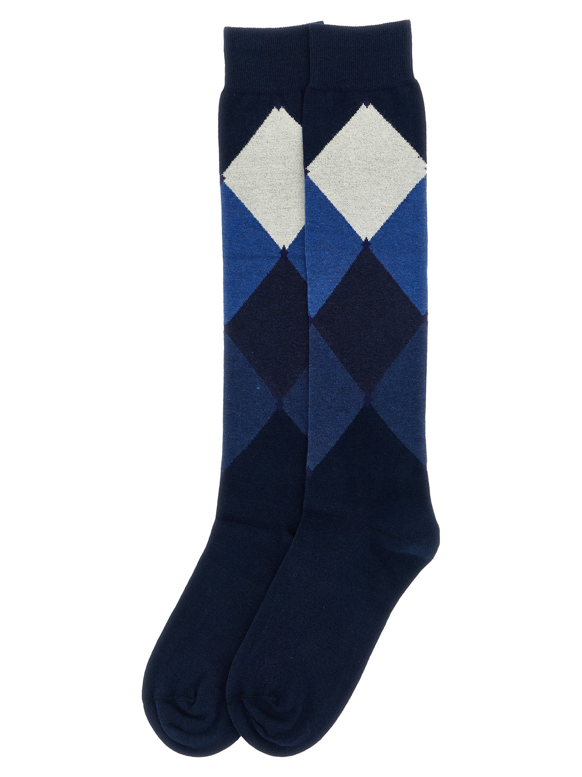 Ballantyne Blaue Baumwollsocken