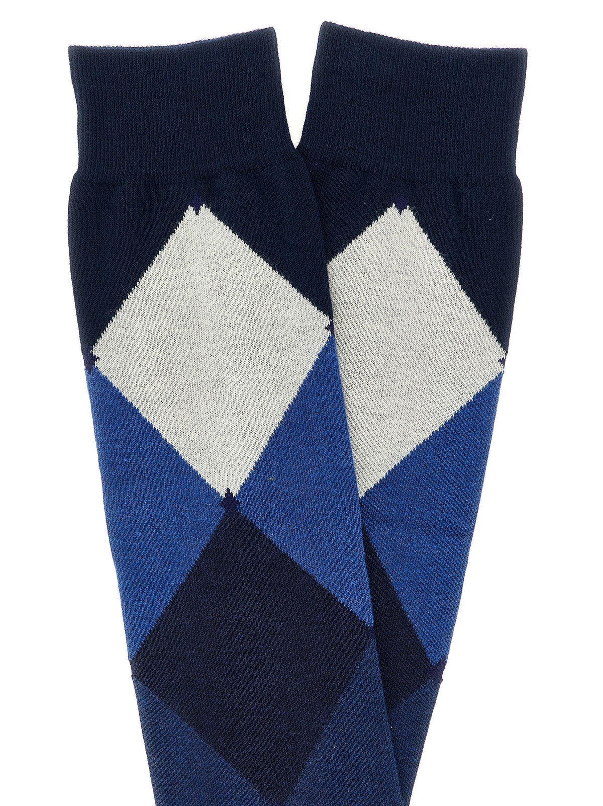 Ballantyne Blaue Baumwollsocken