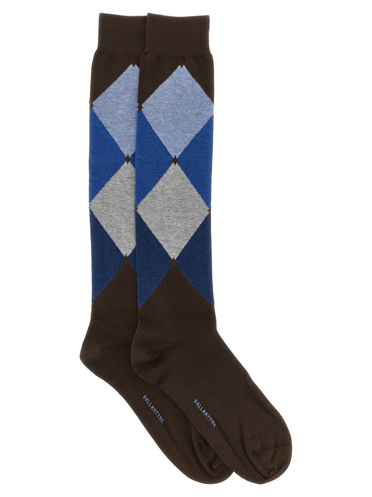 Ballantyne Braune Baumwollsocken