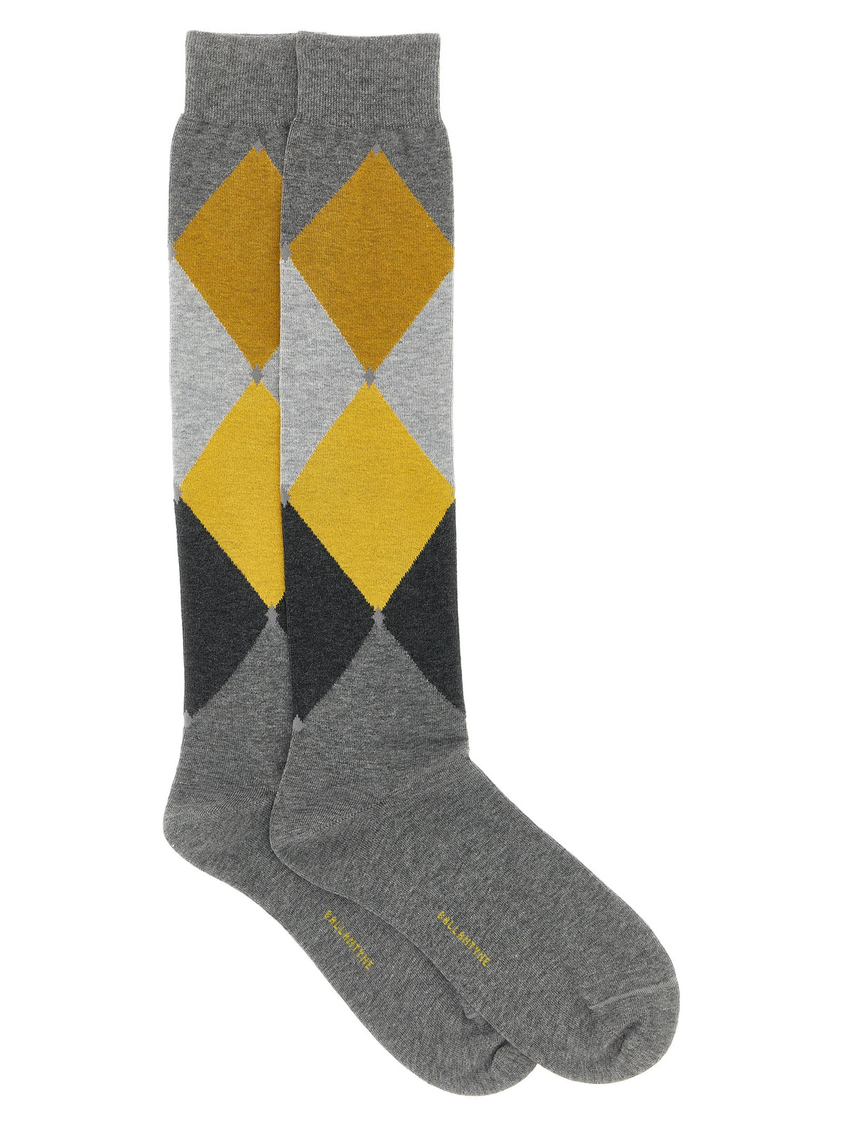Ballantyne Graue Baumwollsocken