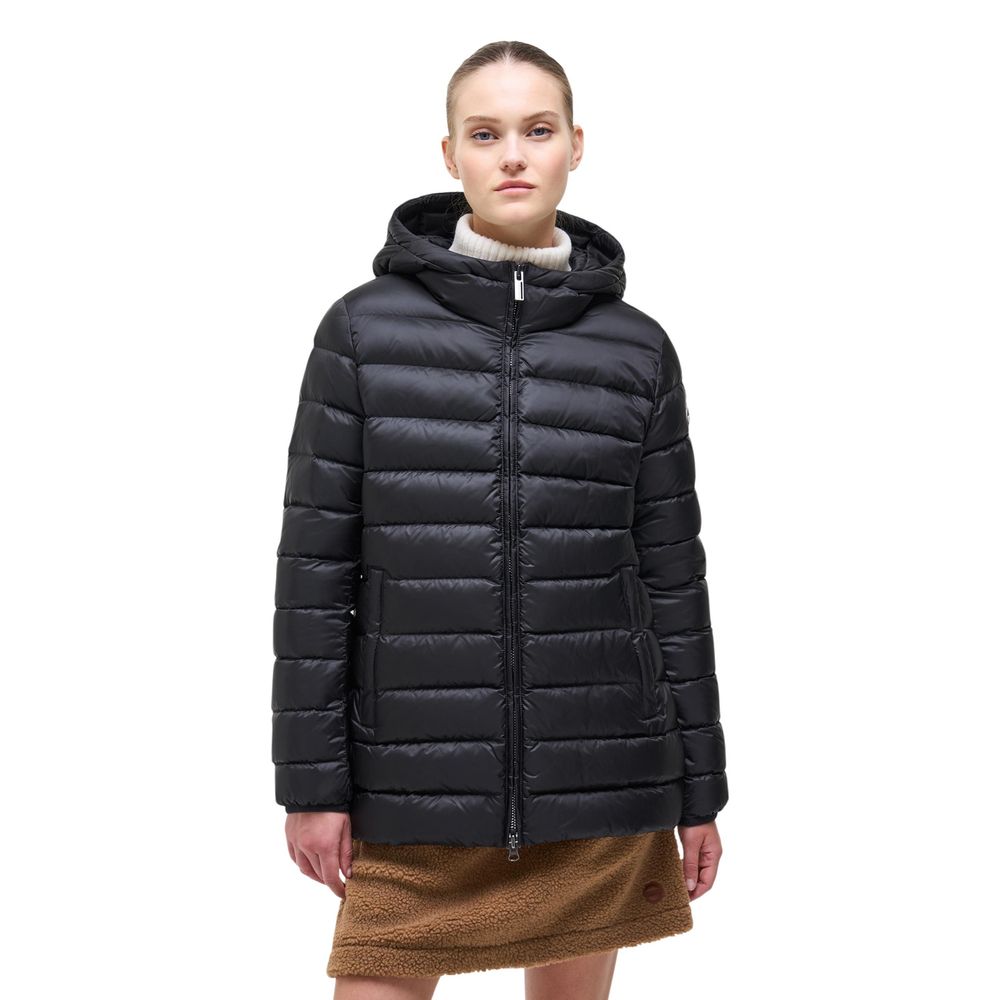 Colmar Originals Black Polyamide Full-Length Jacket