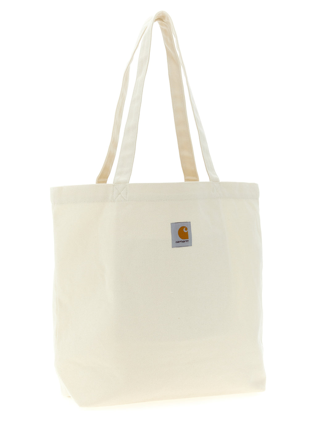 Carhartt Wip White Cotton Tote Bag
