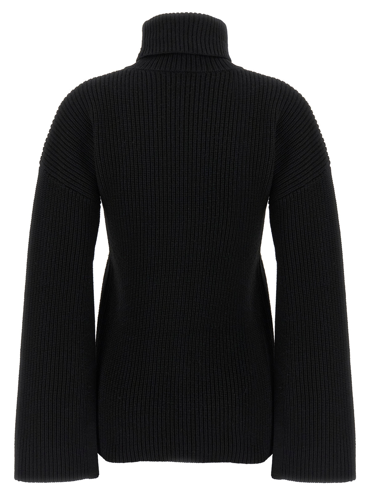 TOTEME Black Wool Cardigan