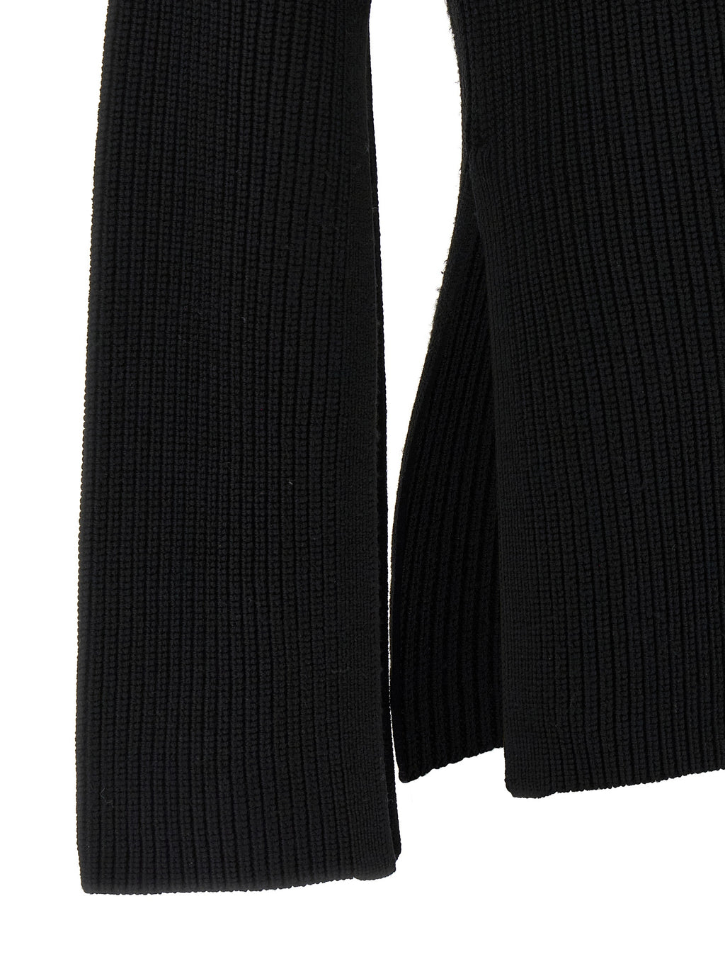 TOTEME Black Wool Cardigan