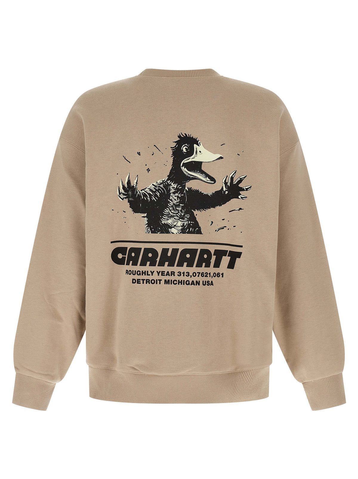Carhartt Wip Beige Cotton Sweatshirt