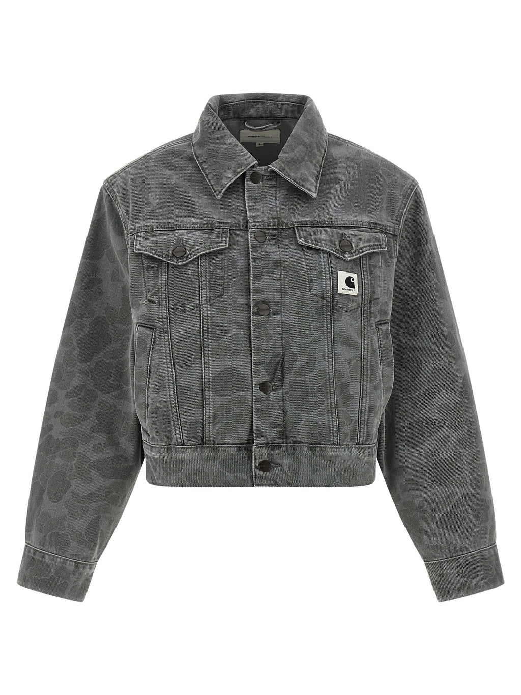 Carhartt Wip Gray Organic Cotton Denim Jacket