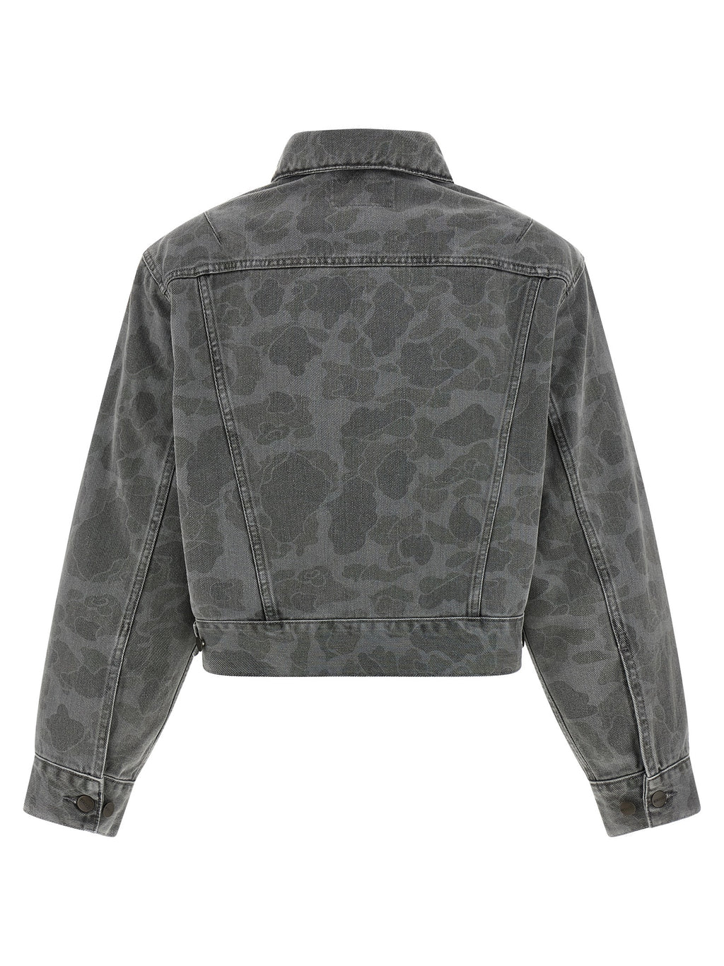 Carhartt Wip Gray Organic Cotton Denim Jacket
